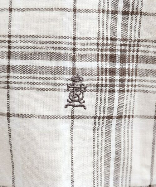 TAKEO KIKUCHI / タケオキクチ シャツ・ブラウス | 【LIMITED】リネンブレンド 7分袖シャツ | 詳細11