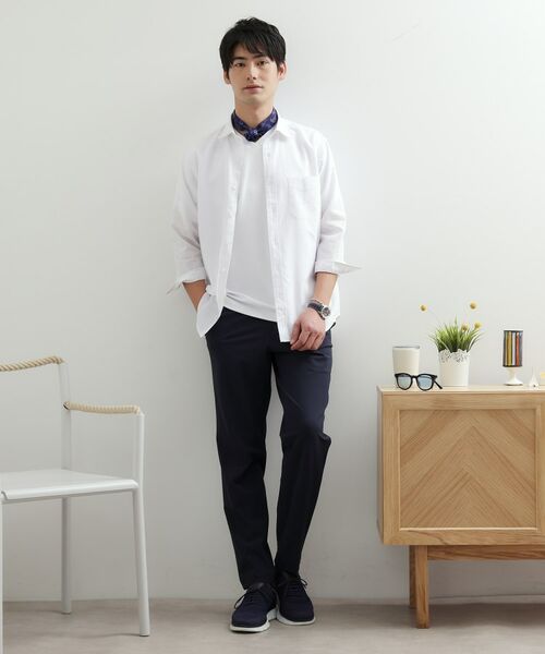 TAKEO KIKUCHI / タケオキクチ シャツ・ブラウス | 【LIMITED】リネンブレンド 7分袖シャツ | 詳細20