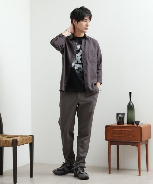 TAKEO KIKUCHI / タケオキクチ シャツ・ブラウス | 【LIMITED】リネンブレンド 7分袖シャツ | 詳細26