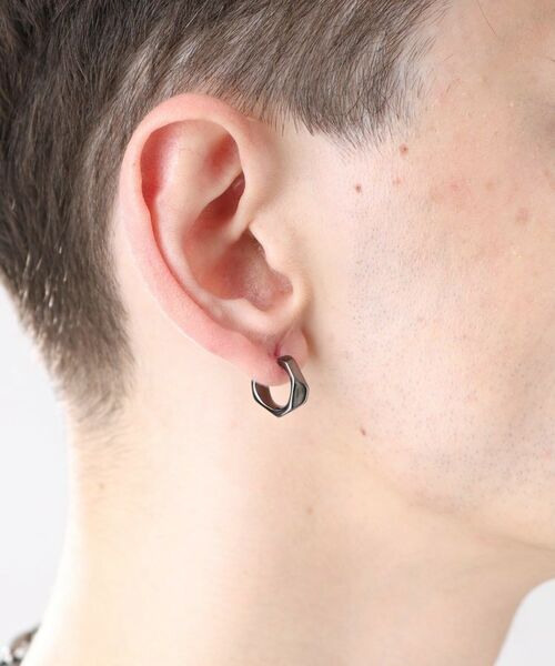 TAKEO KIKUCHI / タケオキクチ ピアス・イヤリング | ペンタゴンカットピアス | 詳細18