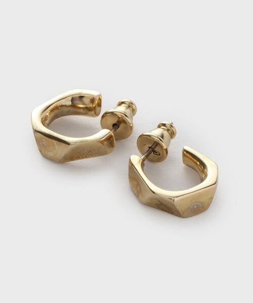 TAKEO KIKUCHI / タケオキクチ ピアス・イヤリング | ペンタゴンカットピアス | 詳細7