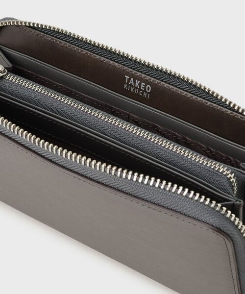 TAKEO KIKUCHI / タケオキクチ 財布・コインケース・マネークリップ | 【NEW レザーリップルシリーズ】ロングウォレット | 詳細10