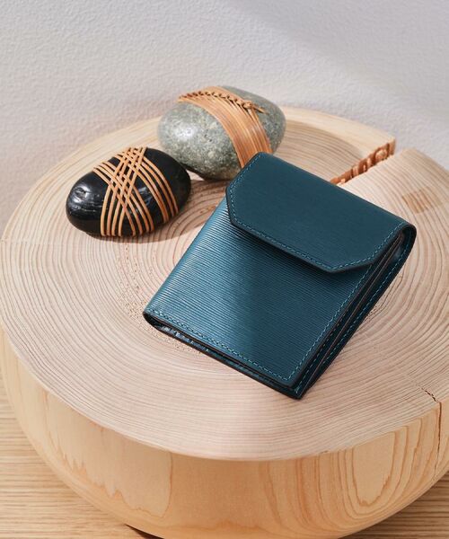 TAKEO KIKUCHI / タケオキクチ 財布・コインケース・マネークリップ | 【NEW レザーリップルシリーズ】 コンパクトウォレット | 詳細21