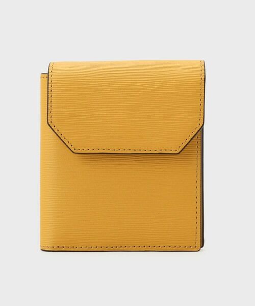 TAKEO KIKUCHI / タケオキクチ 財布・コインケース・マネークリップ | 【NEW レザーリップルシリーズ】 コンパクトウォレット（キャメルブラウン(041)）