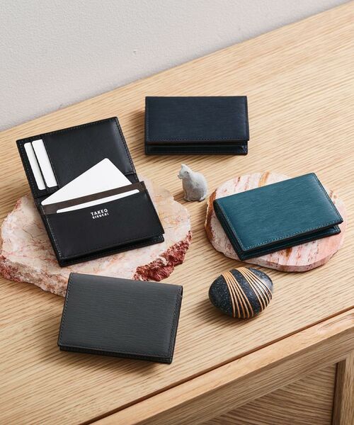 TAKEO KIKUCHI / タケオキクチ カードケース・名刺入れ・定期入れ | 【NEW レザーリップルシリーズ】名刺入れ | 詳細16
