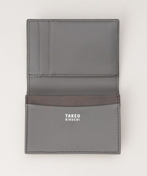 TAKEO KIKUCHI / タケオキクチ カードケース・名刺入れ・定期入れ | 【NEW レザーリップルシリーズ】名刺入れ | 詳細4