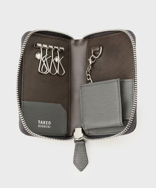 TAKEO KIKUCHI / タケオキクチ キーホルダー・ストラップ | 【NEW　レザーリップルシリーズ】 スマートキーケース | 詳細12