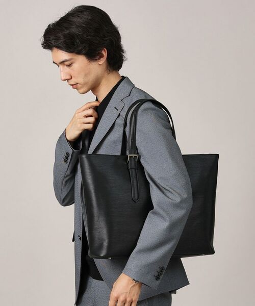 TAKEO KIKUCHI / タケオキクチ トートバッグ | 水シボレザートートバッグ | 詳細10