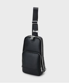 TAKEO KIKUCHI / タケオキクチ ショルダーバッグ | 水シボレザーワンショルダーバッグ