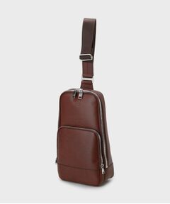 TAKEO KIKUCHI / タケオキクチ ショルダーバッグ | 水シボレザーワンショルダーバッグ