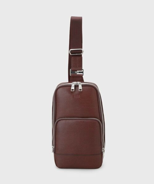 TAKEO KIKUCHI / タケオキクチ ショルダーバッグ | 水シボレザーワンショルダーバッグ | 詳細1