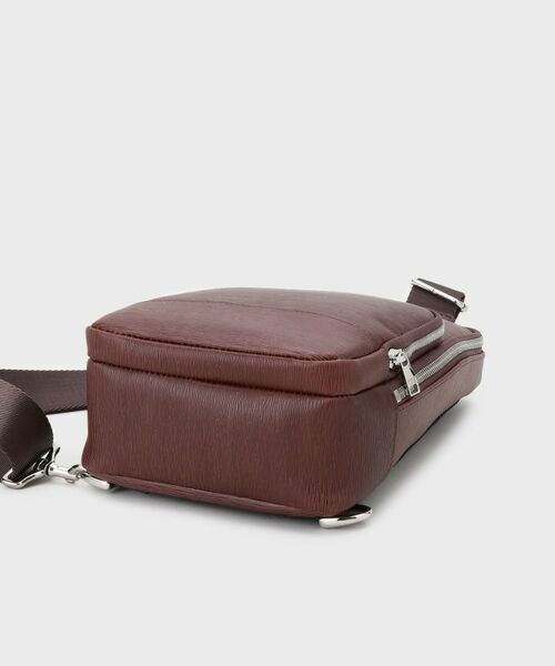 TAKEO KIKUCHI / タケオキクチ ショルダーバッグ | 水シボレザーワンショルダーバッグ | 詳細4