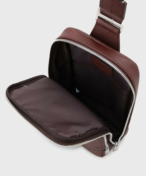 TAKEO KIKUCHI / タケオキクチ ショルダーバッグ | 水シボレザーワンショルダーバッグ | 詳細5