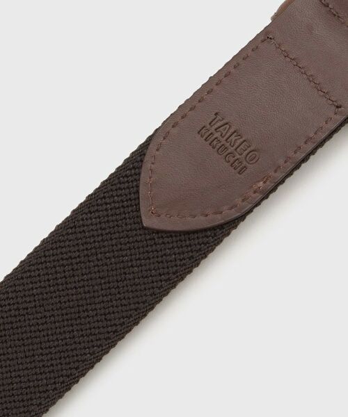 TAKEO KIKUCHI / タケオキクチ ベルト・サスペンダー | レザーゴムコンビベルト | 詳細4