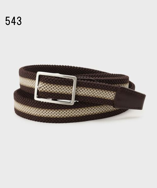 TAKEO KIKUCHI / タケオキクチ ベルト・サスペンダー | リバーシブルゴムメッシュベルト | 詳細3