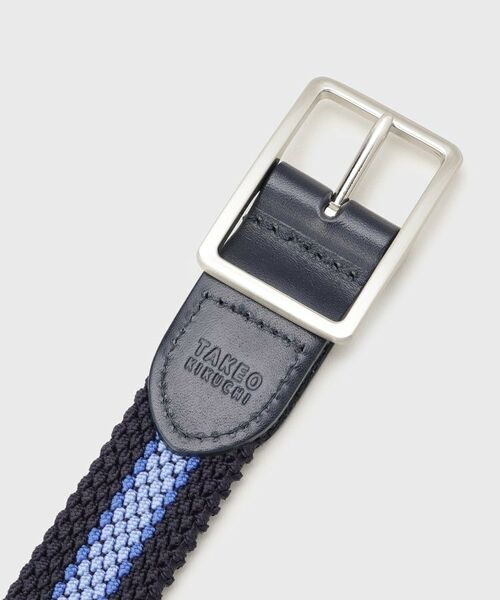 TAKEO KIKUCHI / タケオキクチ ベルト・サスペンダー | リバーシブルゴムメッシュベルト | 詳細9