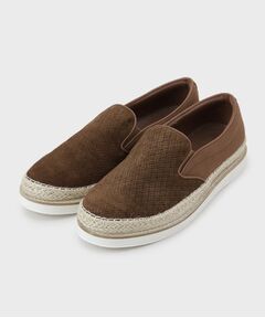 TAKEO KIKUCHI / タケオキクチ シューズ | スエード スリッポン シューズ