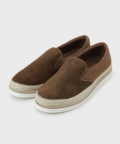 TAKEO KIKUCHI / タケオキクチ シューズ | スエード スリッポン シューズ | 詳細1