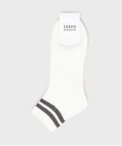 TAKEO KIKUCHI / タケオキクチ ソックス | ラインショートソックス