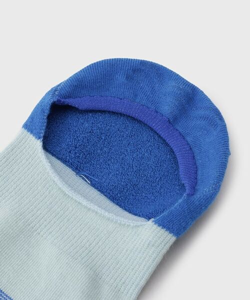 TAKEO KIKUCHI / タケオキクチ ソックス | ミジンボーダーカバーソックス | 詳細3