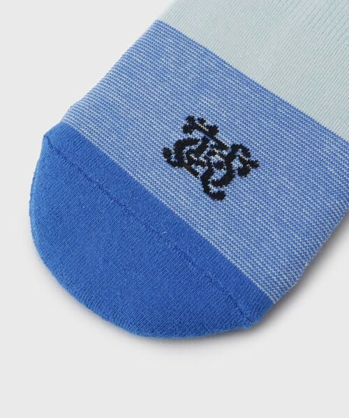 TAKEO KIKUCHI / タケオキクチ ソックス | ミジンボーダーカバーソックス | 詳細4
