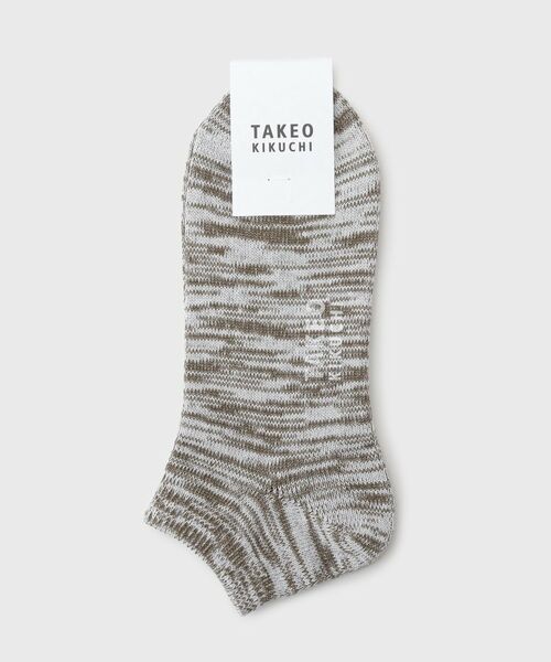TAKEO KIKUCHI / タケオキクチ ソックス | 綿麻ショートソックス | 詳細1