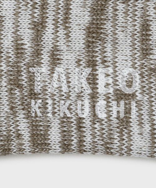 TAKEO KIKUCHI / タケオキクチ ソックス | 綿麻ショートソックス | 詳細4