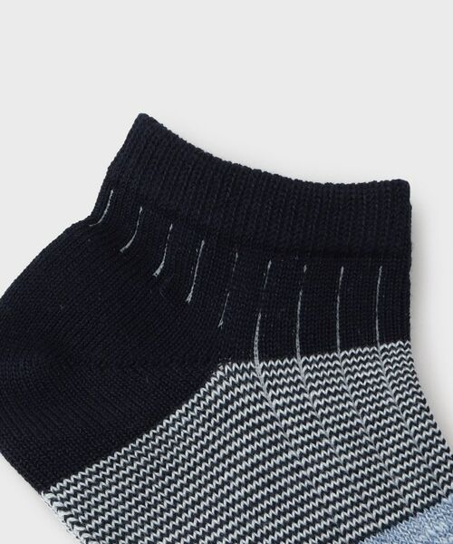 TAKEO KIKUCHI / タケオキクチ ソックス | ミックスボーダーショートソックス | 詳細3
