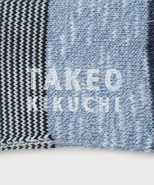 TAKEO KIKUCHI / タケオキクチ ソックス | ミックスボーダーショートソックス | 詳細4