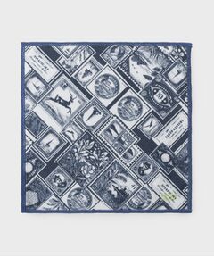 TAKEO KIKUCHI / タケオキクチ ハンカチ | アーカイブ切手柄フォンカチ