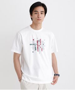 TAKEO KIKUCHI / タケオキクチ Tシャツ | モザイクロゴ ポンチTシャツ