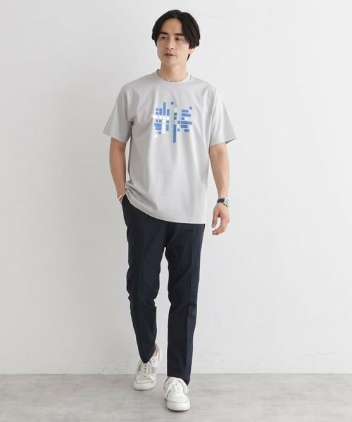 TAKEO KIKUCHI / タケオキクチ Tシャツ | モザイクロゴ ポンチTシャツ | 詳細14