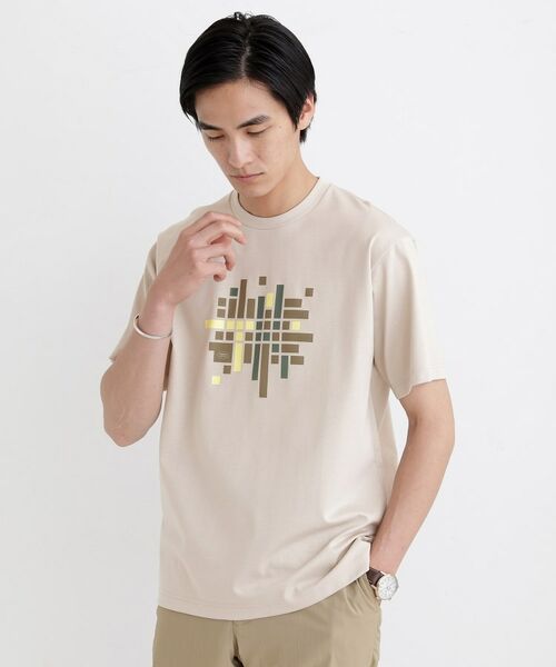 TAKEO KIKUCHI / タケオキクチ Tシャツ | モザイクロゴ ポンチTシャツ | 詳細17