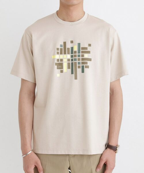 TAKEO KIKUCHI / タケオキクチ Tシャツ | モザイクロゴ ポンチTシャツ | 詳細2