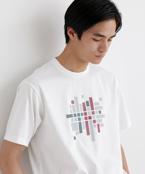 TAKEO KIKUCHI / タケオキクチ Tシャツ | モザイクロゴ ポンチTシャツ | 詳細8