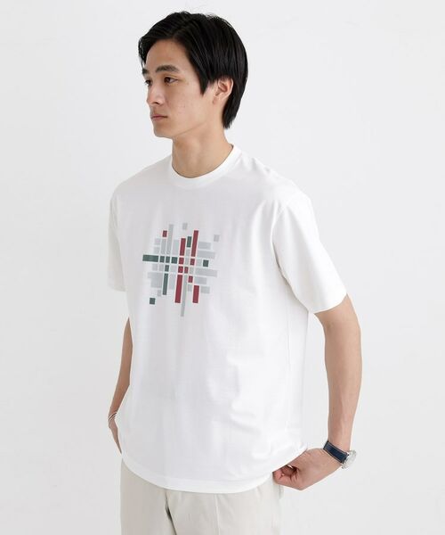 TAKEO KIKUCHI / タケオキクチ Tシャツ | モザイクロゴ ポンチTシャツ | 詳細9