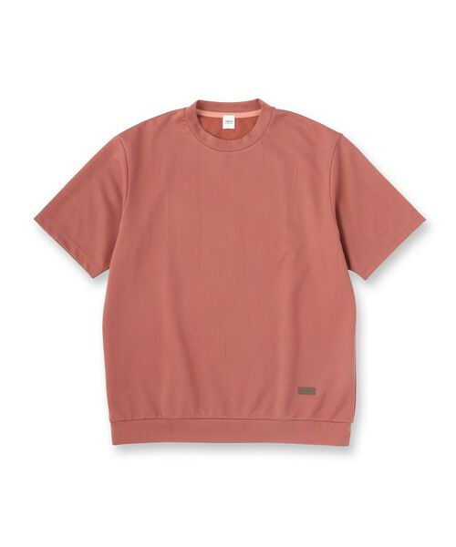 TAKEO KIKUCHI / タケオキクチ カットソー | 【尾州ファブリック】 スライドパズル柄 ポンチ プルオーバー | 詳細1