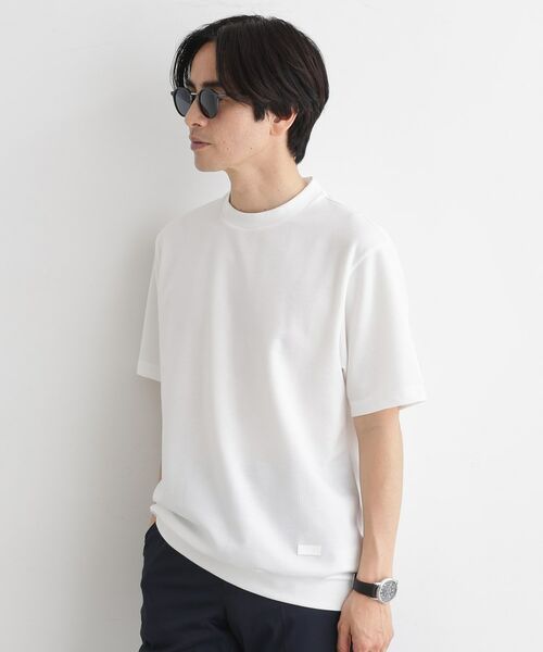 TAKEO KIKUCHI / タケオキクチ カットソー | 【尾州ファブリック】 スライドパズル柄 ポンチ プルオーバー | 詳細10