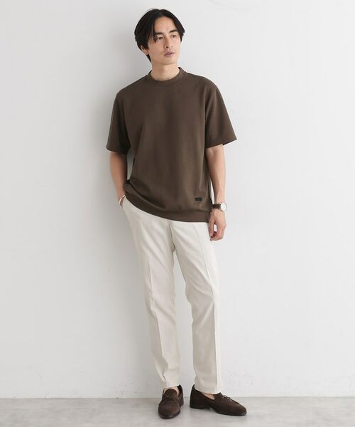 TAKEO KIKUCHI / タケオキクチ カットソー | 【尾州ファブリック】 スライドパズル柄 ポンチ プルオーバー | 詳細15