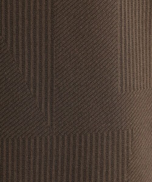 TAKEO KIKUCHI / タケオキクチ カットソー | 【尾州ファブリック】 スライドパズル柄 ポンチ プルオーバー | 詳細16