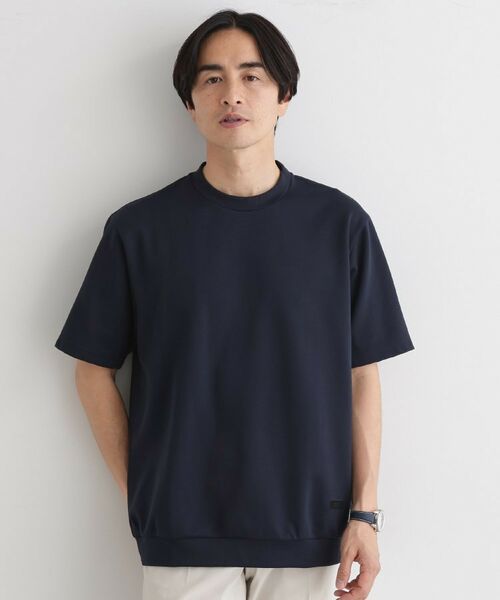 TAKEO KIKUCHI / タケオキクチ カットソー | 【尾州ファブリック】 スライドパズル柄 ポンチ プルオーバー | 詳細18