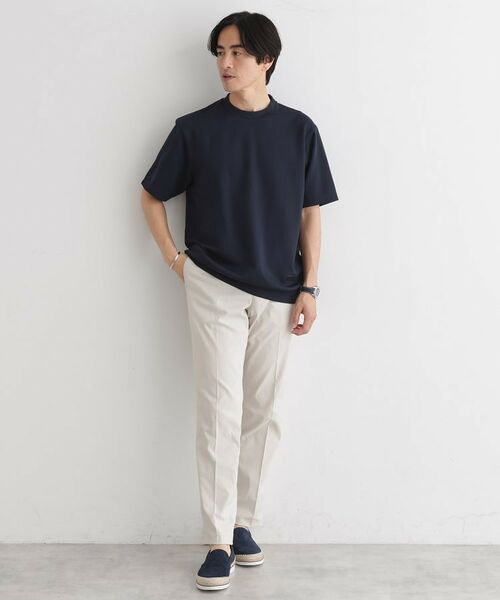 TAKEO KIKUCHI / タケオキクチ カットソー | 【尾州ファブリック】 スライドパズル柄 ポンチ プルオーバー | 詳細19