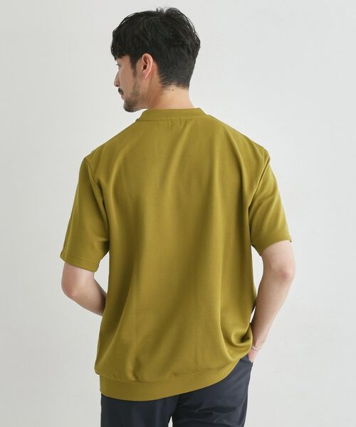 TAKEO KIKUCHI / タケオキクチ カットソー | 【尾州ファブリック】 スライドパズル柄 ポンチ プルオーバー | 詳細26