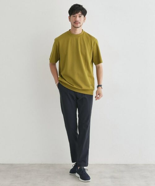 TAKEO KIKUCHI / タケオキクチ カットソー | 【尾州ファブリック】 スライドパズル柄 ポンチ プルオーバー | 詳細27