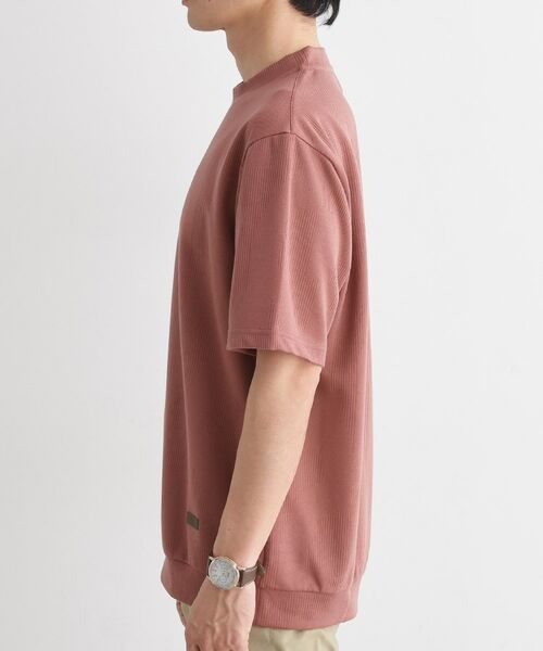 TAKEO KIKUCHI / タケオキクチ カットソー | 【尾州ファブリック】 スライドパズル柄 ポンチ プルオーバー | 詳細3