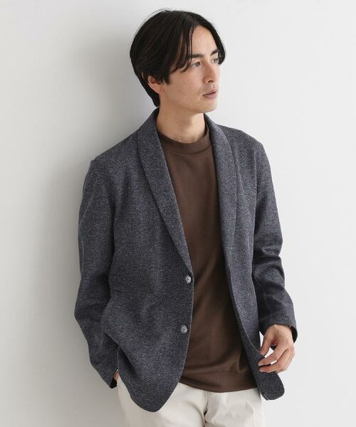 TAKEO KIKUCHI / タケオキクチ カットソー | 【尾州ファブリック】 スライドパズル柄 ポンチ プルオーバー | 詳細30