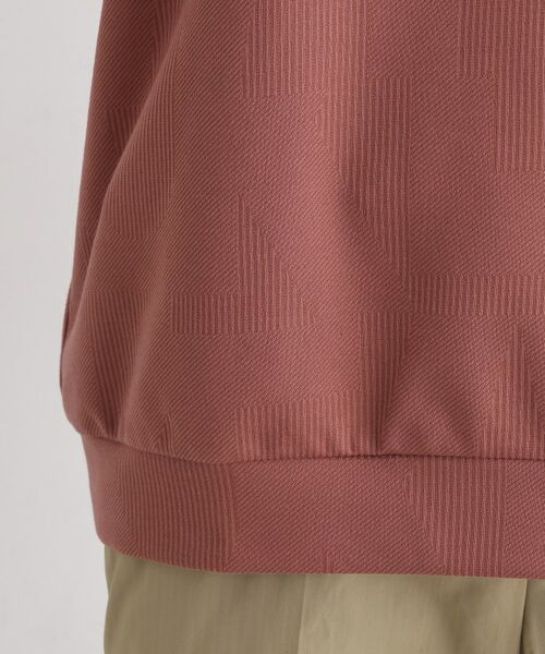 TAKEO KIKUCHI / タケオキクチ カットソー | 【尾州ファブリック】 スライドパズル柄 ポンチ プルオーバー | 詳細7
