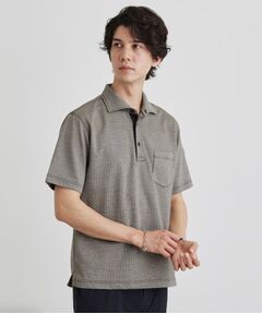 TAKEO KIKUCHI / タケオキクチ ポロシャツ | 千鳥柄ポロシャツ