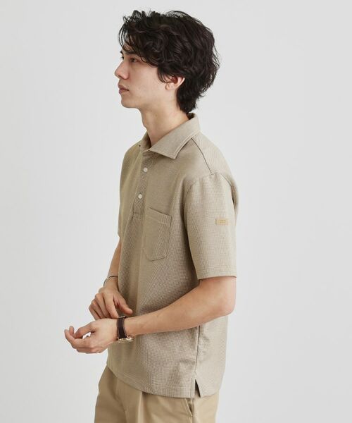 TAKEO KIKUCHI / タケオキクチ ポロシャツ | 千鳥柄ポロシャツ | 詳細12
