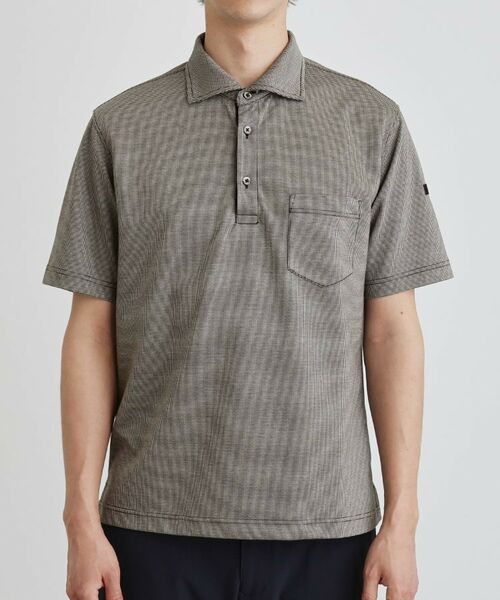 TAKEO KIKUCHI / タケオキクチ ポロシャツ | 千鳥柄ポロシャツ | 詳細2